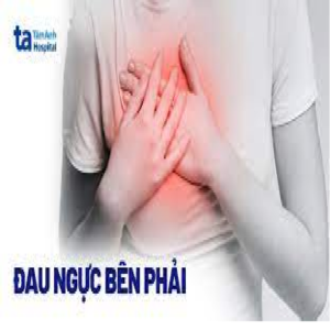 Đau 1 bên ngực phải